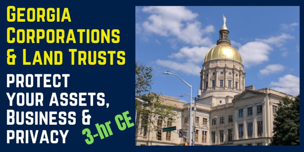 3-hr ga corporations and land trusts