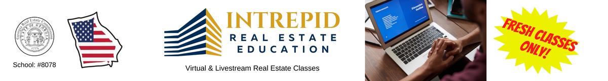 Intrepid Real Estate Education: Real Estate CE Classes (Onsite & Virtual)